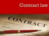 Contract law
