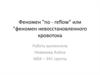 Феномен "no - reflow" или "феномен невосстановленного кровотока