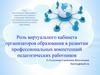 Роль виртуального кабинета организаторов образования в развитии профессиональных компетенций