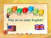 Why do we study English