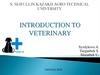 Introduction to veterinary