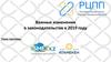 Важные изменения в законодательстве в 2019 году