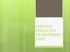 Karelian education development fund (KEDF)