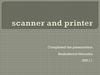 Scanner and printer