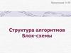 Структура алгоритмов. Блок-схемы