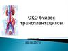 ОҚО бүйрек трансплантациясы