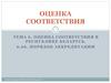 Оценка соответствия в республике Беларусь. Порядок аккредитации. Тема 6.66