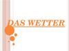 Das Wetter