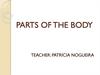 Parts of the body