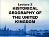 Historical geography of the United Kingdom