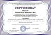 Сертификаты ИР 1-4 классы