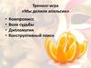 Тренинг-игра «Мы делили апельсин»