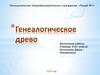 Генеалогическое древо. 3 класс