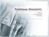 Podstawy Ekonomii