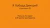 Биография. Лобода Дмитрий Сергеевич