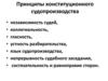 Принципы конституционного судопроизводства