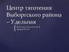 Центр тяготения Выборгского района – Удельная