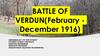 Battle of Verdun (February - December 1916)