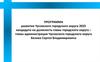 Программа развития Чусовского городского округа