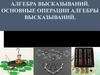 Алгебра высказываний. Основные операции алгебры высказываний