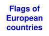 Flags of European countries