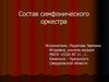 Состав симфонического оркестра