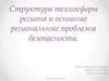 Структура техносферы региона и основные региональные проблемы безопасности. Экологическая ситуация в Республике Коми