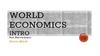 World economics intro