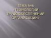 Управление человеческими ресурсами. Технологии трудообеспечения организации. (Тема 6)