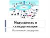 Модульность и стандартизация вычислительных сетей. Источники стандартов. (Тема 9)