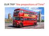The prepositions of time