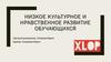 Низкое культурное и нравственное развитие обучающихся
