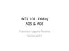 INTL 101. Friday A05 & A06.  INTL 101. Friday A05 & A06