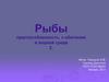 Рыбы. Приспособленность к обитанию в водной среде. 2