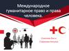 Международное гуманитарное право и права человека