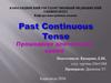 Past Continuous Tense