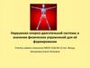 Нарушения опорно-двигательной системы и значение физических упражнений для её формирования