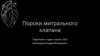Пороки митрального клапана