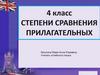 Степени сравнения прилагательных. 4 класс