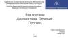 Рак гортани. Диагностика. Лечение. Прогноз