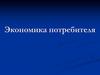 Экономика потребителя. Взаимосвязь производства и потребления