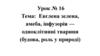 Евглена зелена, амеба, інфузорія - одноклітинні тварини (будова, роль у природі)