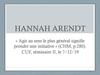 Hannah Arendt