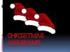 Christmas Anagrams