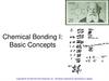 Chemical Bonding I: Basic Concepts