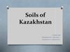 Soils of Kazakhstan