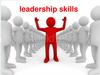 Leadership skills