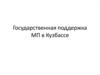 Государственная поддержка МП в Кузбассе