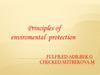 Principles of enviromental protection