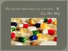 Медичні препарати сполук – K, Ca, Na, Mg